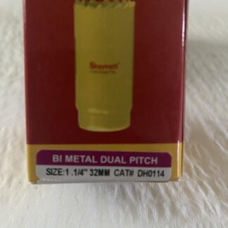 Blu-Mol, BI-METAL DUAL PITCH PROFESSIONAL HOLE SAW, 1-1/4 INCH DIAMETER